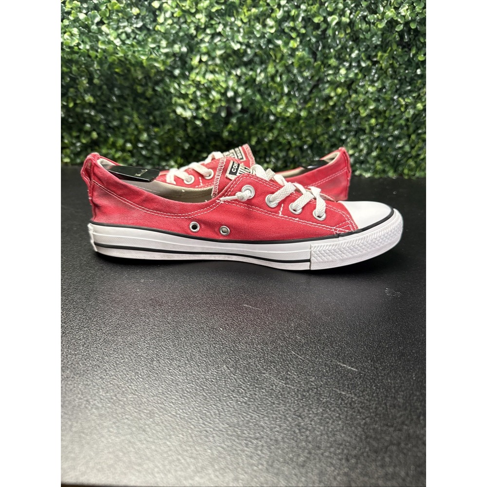 Converse Chuck Taylor All Star Shoreline Red Women's Shoes Sneakers 9.5 - Picture 6 of 9